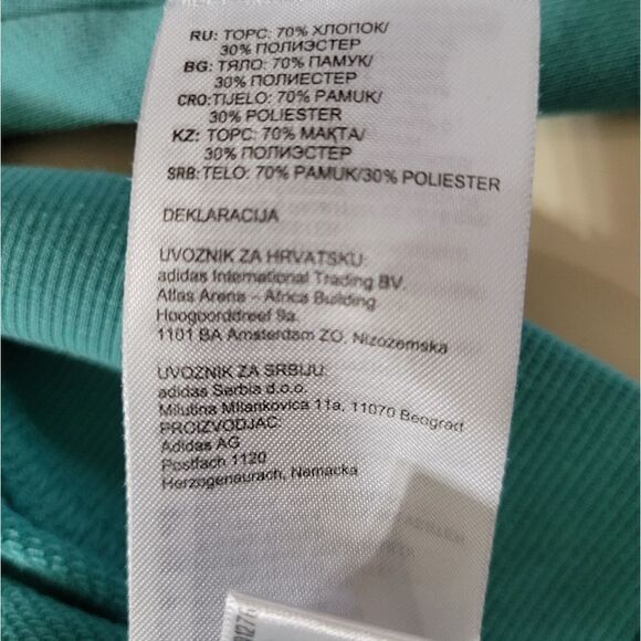 Adidas Women's Changeover True Green Half Zip Pullover - Picture 15 of 16